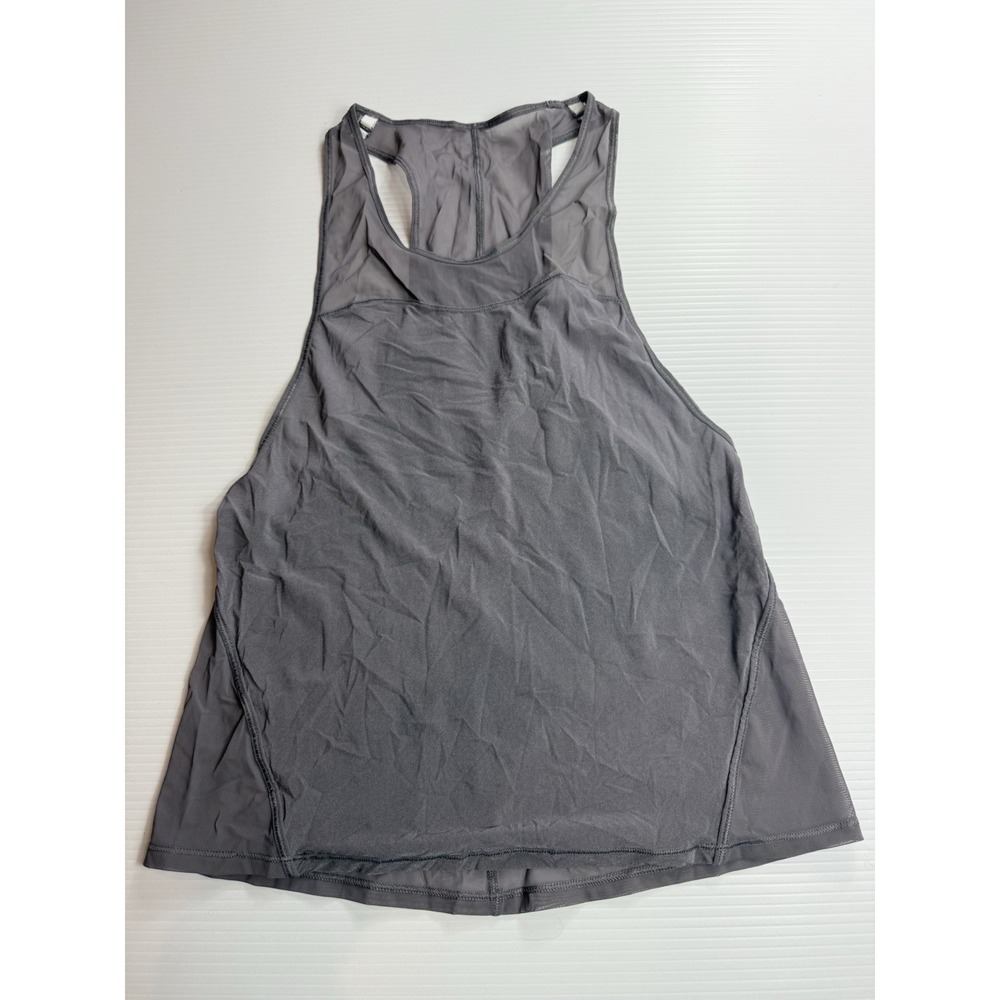 Lululemon Light N Breezy Mesh Tank Only (no Bra) Magnum Color Size 6